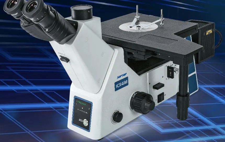 SOPTOP ICX41M inverted metallurgical microscope