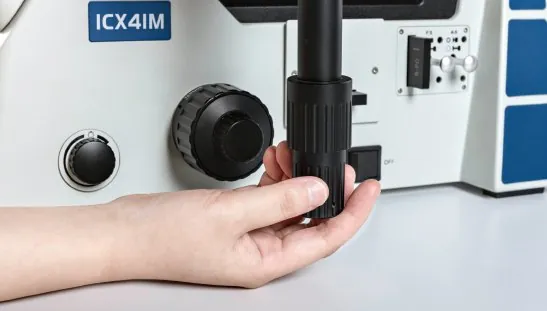 ICX41M low-position focus knob