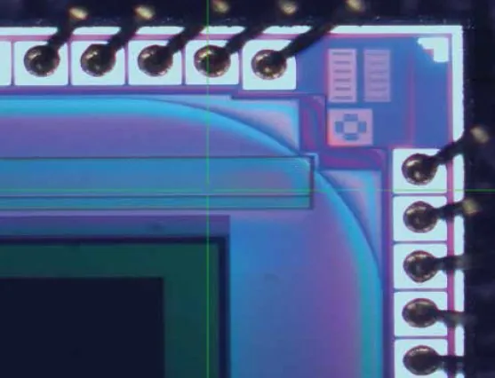 Welding leg measurement in PCB