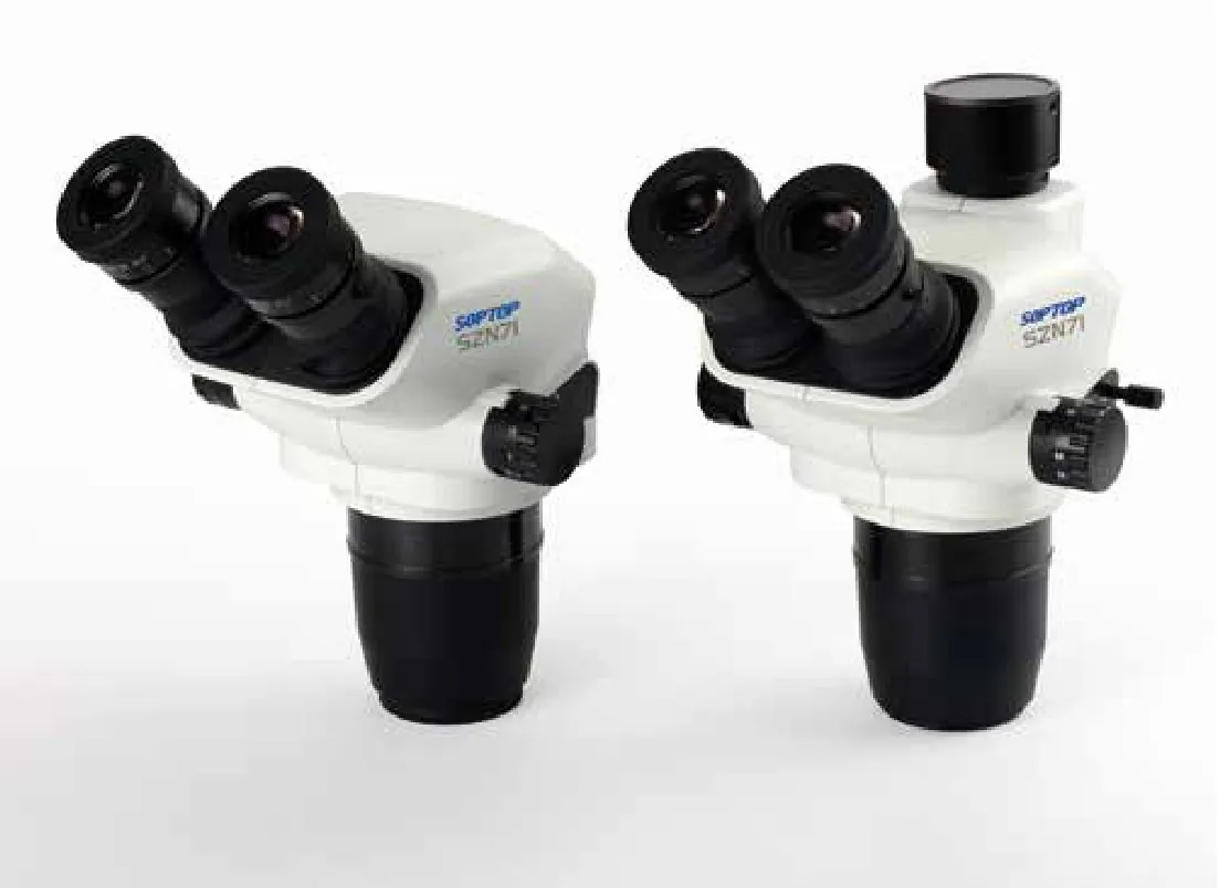 SZN71 binocular and SZN71TR trinocular heads
