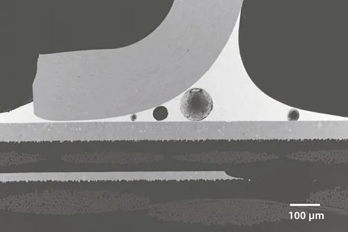 FIB particle cross-section